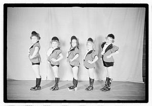 Girls in costume