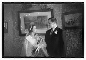 Wedding, William T. Chase Jr. and Rhoda Young