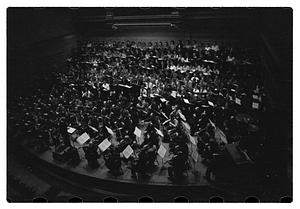 Recording "La Mer" for Victor R.C.A., Dr. K & Boston Symphony Orchestra, also recording mch.