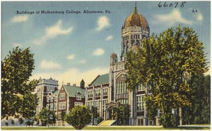 Building of Mulhenburg College, Allenstown, Pa.