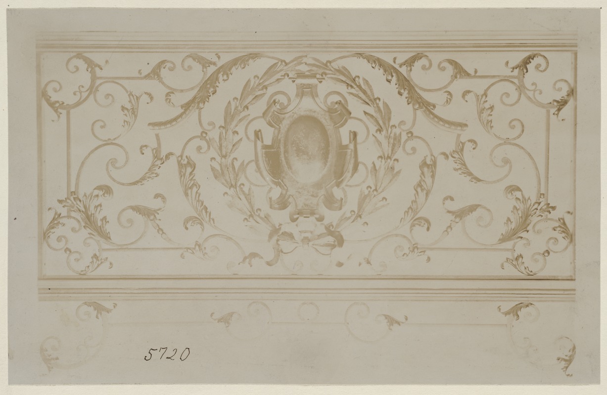 Design for interior decoration, construction of the McKim Building