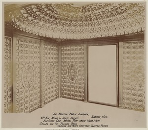 Elevator design, construction of the McKim Building