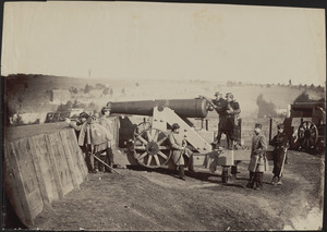 Fort Gaines, Maryland, officers, 55th New York Infantry