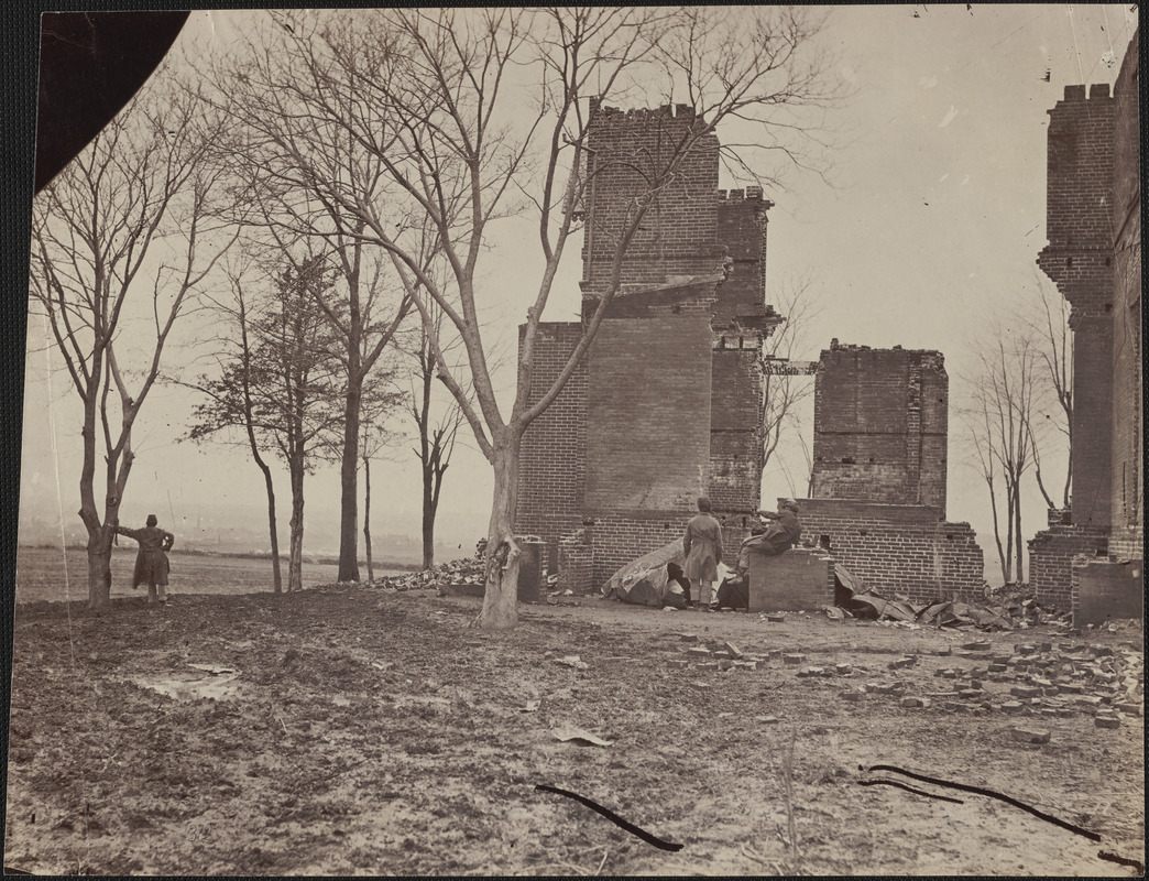 Ruins of Phillips House near Falmouth, Virginia