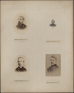 Four portraits: W. S. Abert, H. Allen, N. S. Anderson, Jacob Anner [?]