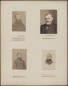 Four portraits: William P. Benton, E. S. Bragg, E. S. Bragg, Sidney Burbank
