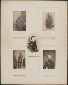 Five portraits: Richard Busteed, Jerry Boyle, Charles G. Biddle, Henry Bohlen, Egbert B. Brown