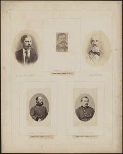 Five portraits: W.C. Bartlett, Delavan Bates, J.H. Bates, Horace Boughton, J.F. Ballier