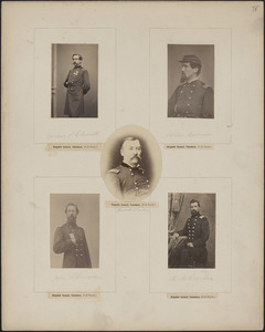 Five portraits: Gustave P. Cluseret, Selden Cormier, Alexander Chambers, John S. Crocker, M.M. Crocker