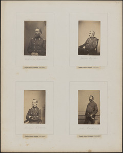 Four portraits: Robert W. Cowden, James Cooper, Michael Corcoran, John Cochrane
