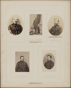 Five portraits: Joseph Conrad, Sumner Caruth, E.L. Campbell, William Cogswell, J.J. Curtin
