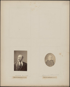 Two portraits: H.B. Clitz, Sylvester Churchill
