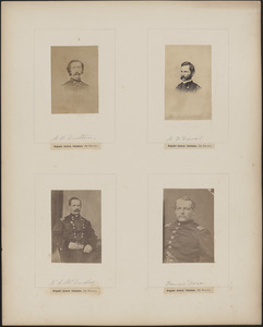 Four portraits: A.H. Dutton, H.T. Duval, N.A.M. Dudley, Francis Darr