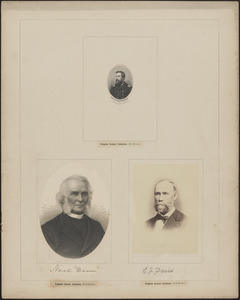 Three portraits: A.C Ducat, Neal Doan, E.J. Davis