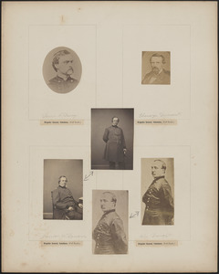 Six portraits: James A. Dewey, Ebenezer Dumont, two of James W. Deuver, two of William Dwight