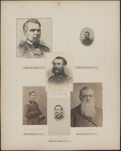 Six portraits: A. J. Edgerton, B. B. Eggleston, William G. Ely, George W. Elstner, Lewellen G. Estes, John Eaton