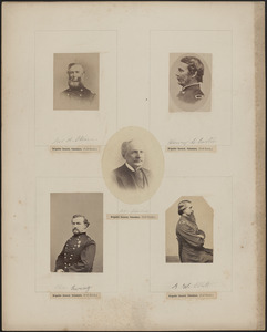Five portraits: James A. Ekin, Henry L. Eustis, John Edwards, Charles Ewing, A. W. Ellett