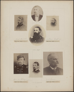 Seven portraits: William Gurnee, Israel Garrard, Nathan Gaffin, Nathan Gaff, George W. Gorven, H. S. Gansevoort, S. P. Grier