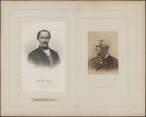 Two portraits: Abner C. Harding, Milo S. Hascall