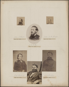 Six portraits: John S. Mason, John D. MacGregor, W. M. Mintzer, E. H. Murray, [two of] R. D. Mussey