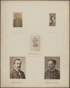 Five portraits: [two of] Albert Ordway, [two of] James R. O'Beirne, William A. Olmstead