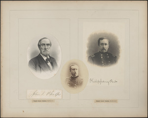 Three portraits: John E. Phelps, [two of] Philip Sidney Post