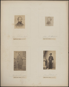 Four portraits: William P. Richardson, Allan Rutherford, Theodore Runyon, Charles W. Roberts