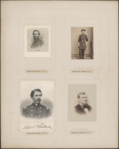 Four portraits: W. H. Raynor, L. Richmond, Alfred P. Rockwell, R. W. Ratliff