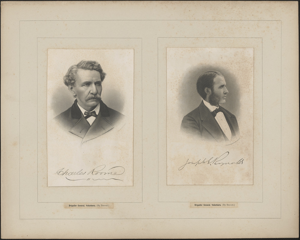 Two portraits: Charles Roome, Joseph S. Reynolds