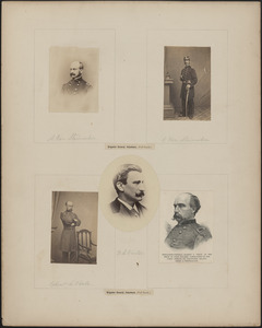 Five portraits: [two of] A. Von Steinwehr, F. L. Vinton, [two of] Egbert L. Viele