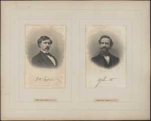 Two portraits: J. H. Sypher, J. Smith