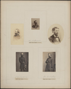 Five portraits: [two of] William H. Seward, [two of] T. W. Sweeney, George F. Shepley,