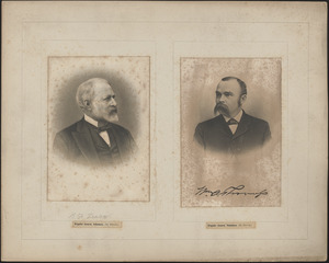 Two portraits: B. F. Tracy, William A. Throop