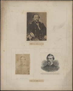Three portraits: John B. Turchin, [two of] William R. Terrill