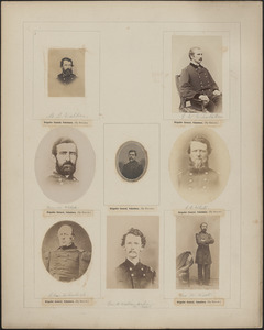 Eight portraits: M. B. Walker, E. W. Whitaker, Thomas Welsh, Durbin Ward, C. B. White, Charles Wheelock, A. Watson Weber [s/b Webber], George W. West