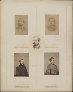 Five portraits: Langhorn Wister, George H. Ward, R. [Robert] Williams, Stewart L. Woodford, James M. Williams