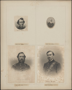 Four portraits: W. H. L. Wallace, M. S. Wade, Edward A. Wild, Max Weber [a.k.a. Max Von Weber]