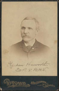 Reuben Haworth, Company B, 8th New Hampshire Volunteers