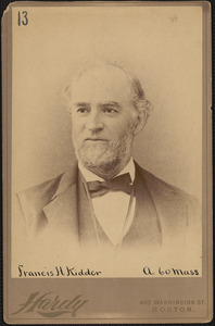 Francis H. Kidder, [Company] A, 60th Massachusetts
