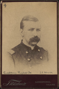 Godfrey Ryder, Jr., 33rd Massachusetts, Lieutenant Colonel, Massachusetts Infantry