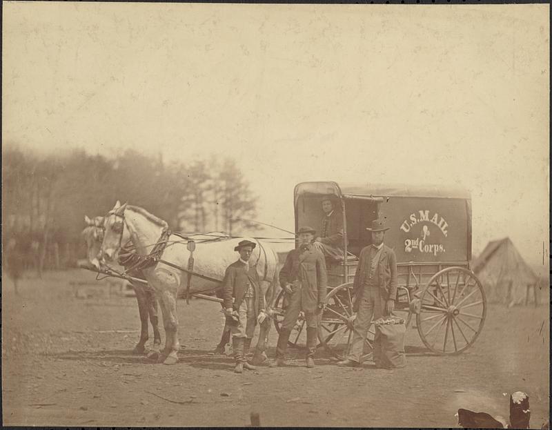 Second Corps mail wagon