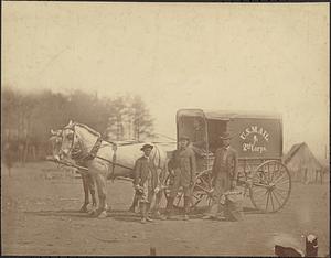Second Corps mail wagon