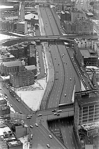 Expressway thru downtown Boston