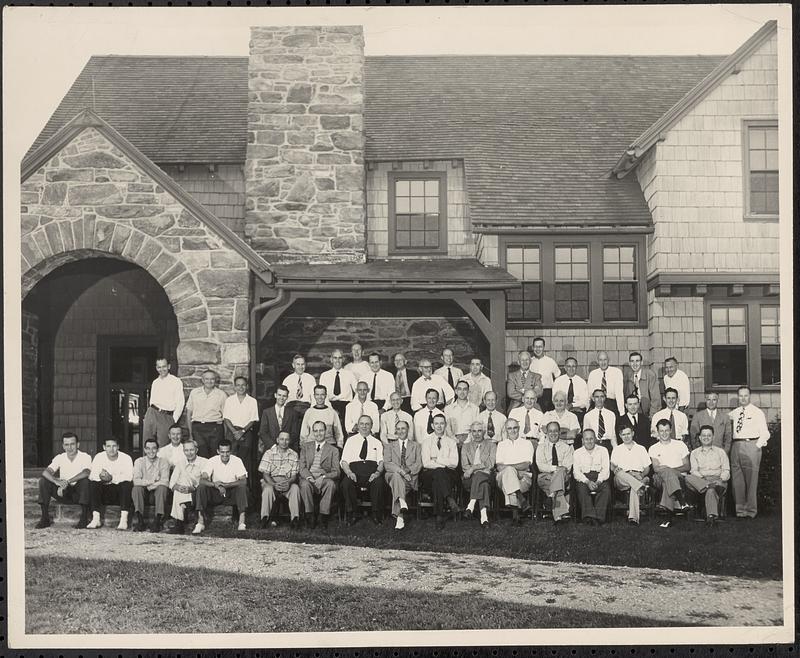 Salesmen and executives at Mt Pleasant, 1948