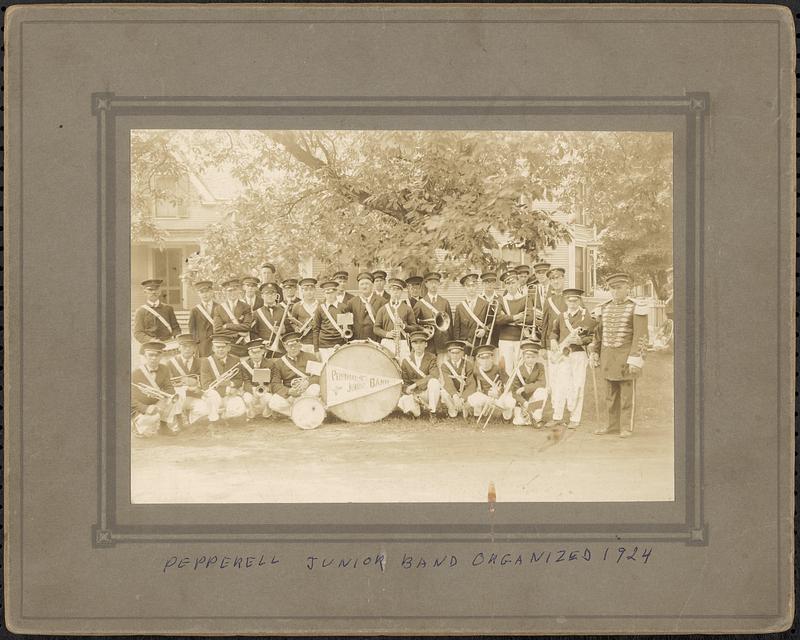 Pepperell Junior Band, organized 1924