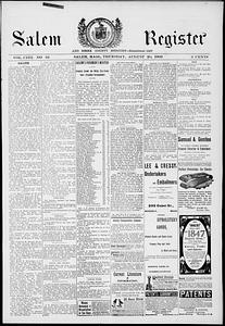 Salem Register and Essex County Mercury