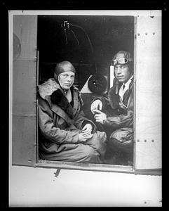 Amelia Earhart and Wilmer Stultz