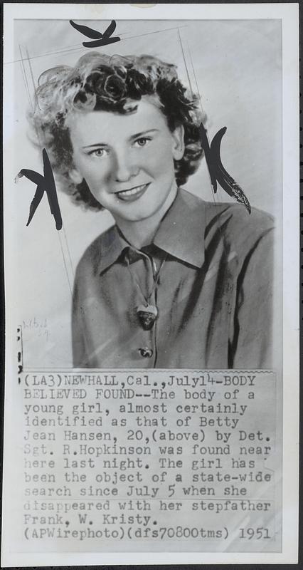 Body believed found