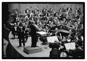Balokovic violins with Boston Symphony, Koussevitzky conducting