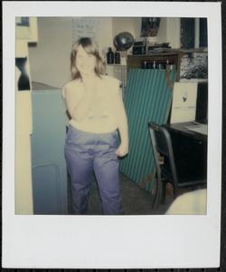 Young woman posing